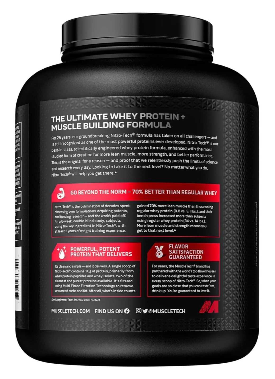 MuscleTech Nitro-Tech 907g