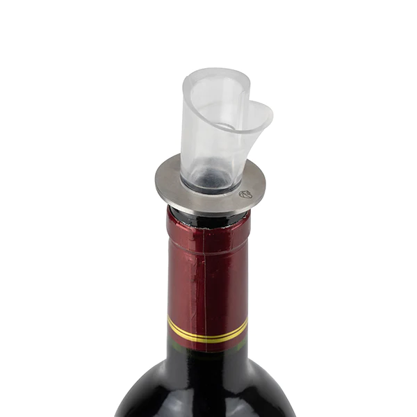 Coffret Wine Service - tire-bouchon Clavelin noir + bec verseur Arum P