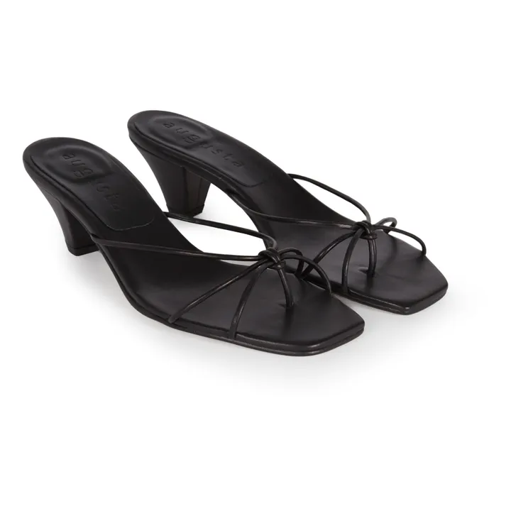 Augusta Mules Lottie | Noir
