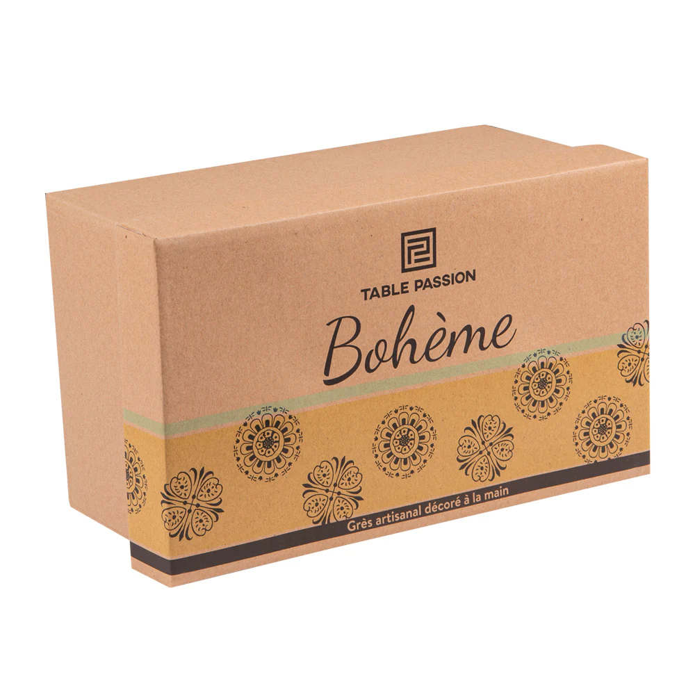 Coffret de 4 bols Bohème 14 cm Table passion