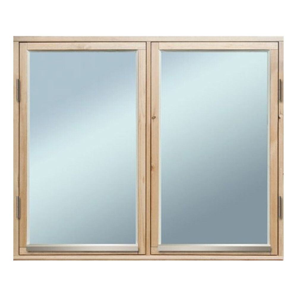 VINDU SIDEHENGT 12X10 2-LUFT 1+1 UBEHANDLET