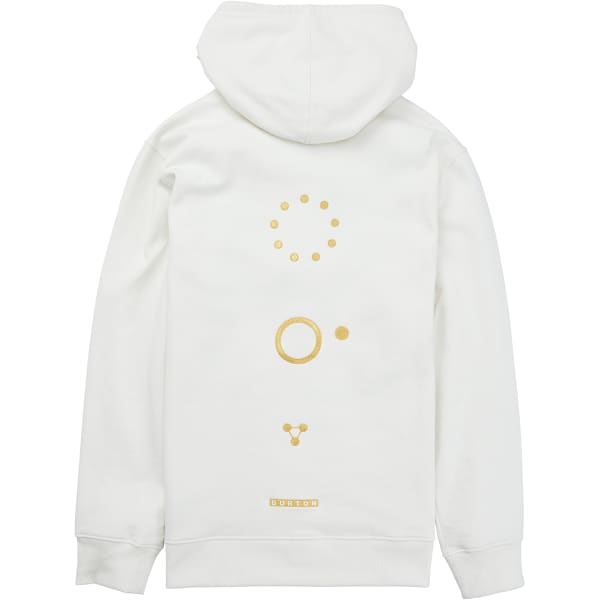 Sweat polaire snowboard BURTON MEN'S FAMILY TREE 24 PULLOVER HOODIE STOUT WHITE