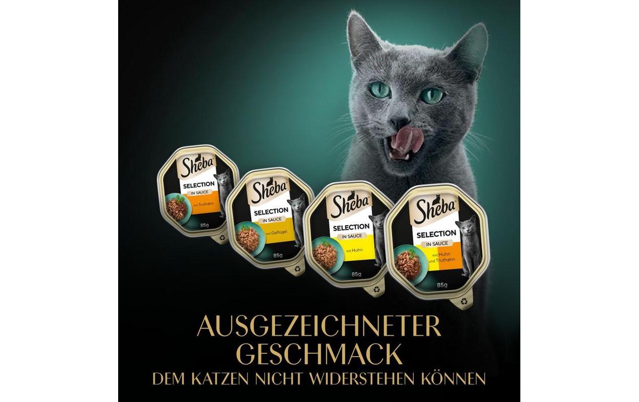 Nassfutter Selection Mini Filets Sauce Geflügel, 8 x 85gAlleinfuttermittel für ausgewachsene Katzen