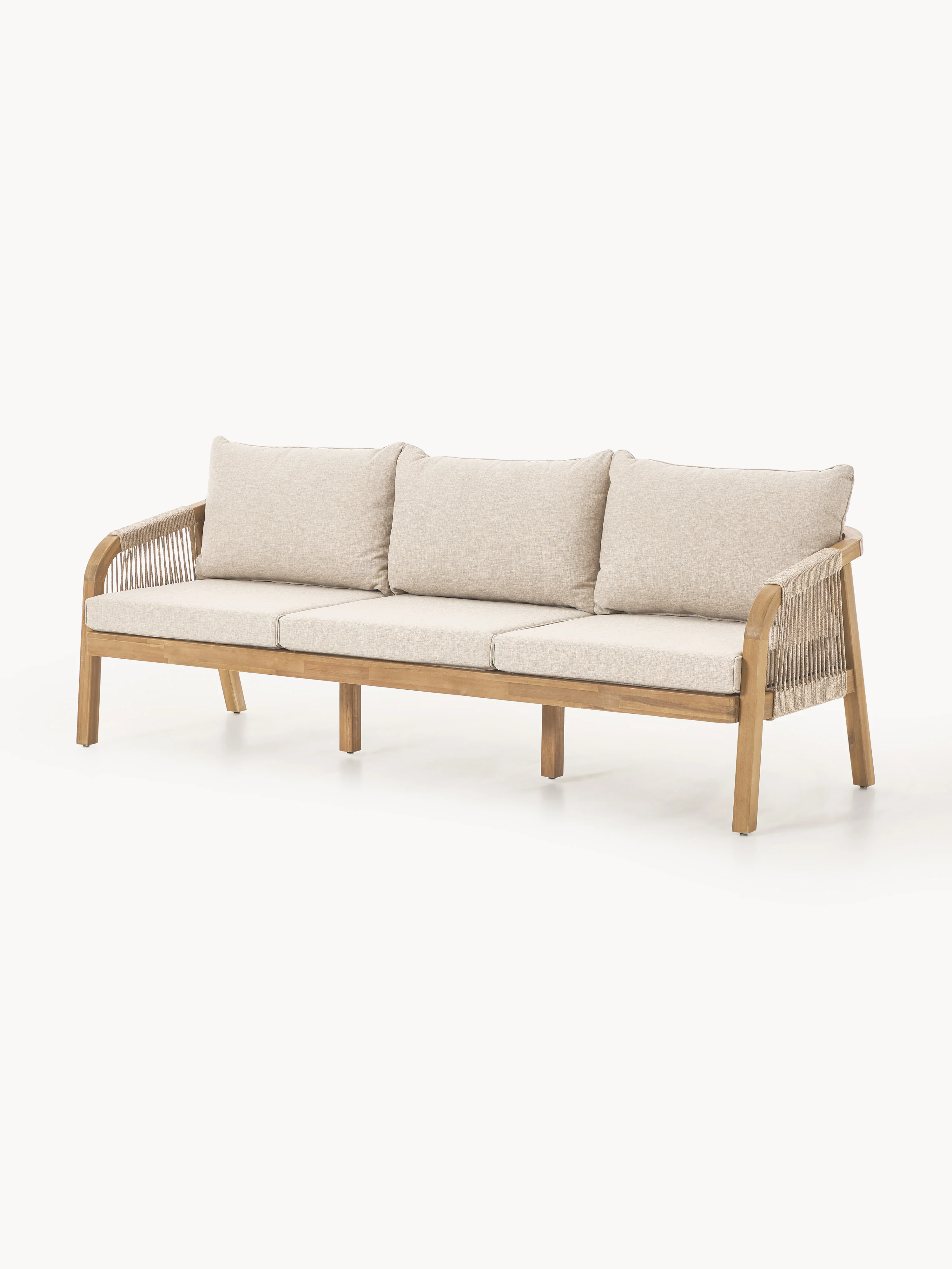 Tuin loungebank Lu (3-zits) van acaciahout