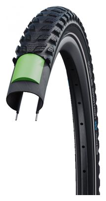 PNEU SCHWALBE MARATHON 365 28x2.00 HS475 PERF GREENG. ADDIX 4SEASON RIGIDE NOIR C/REFLEC.50-622