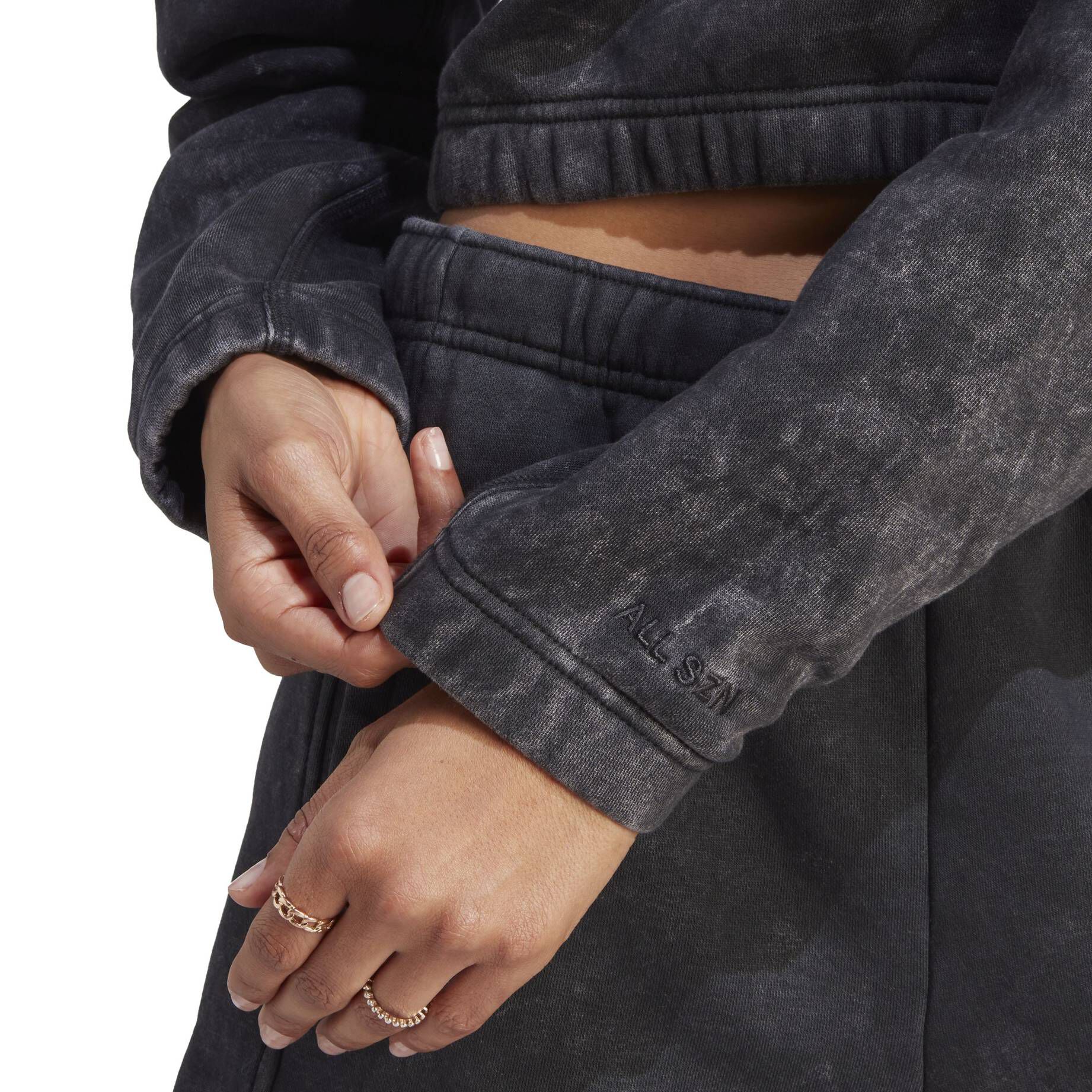 adidas Performance| Damen Sweatshirt ALL SZN FLEECE WASHED SWEATSHIRT
