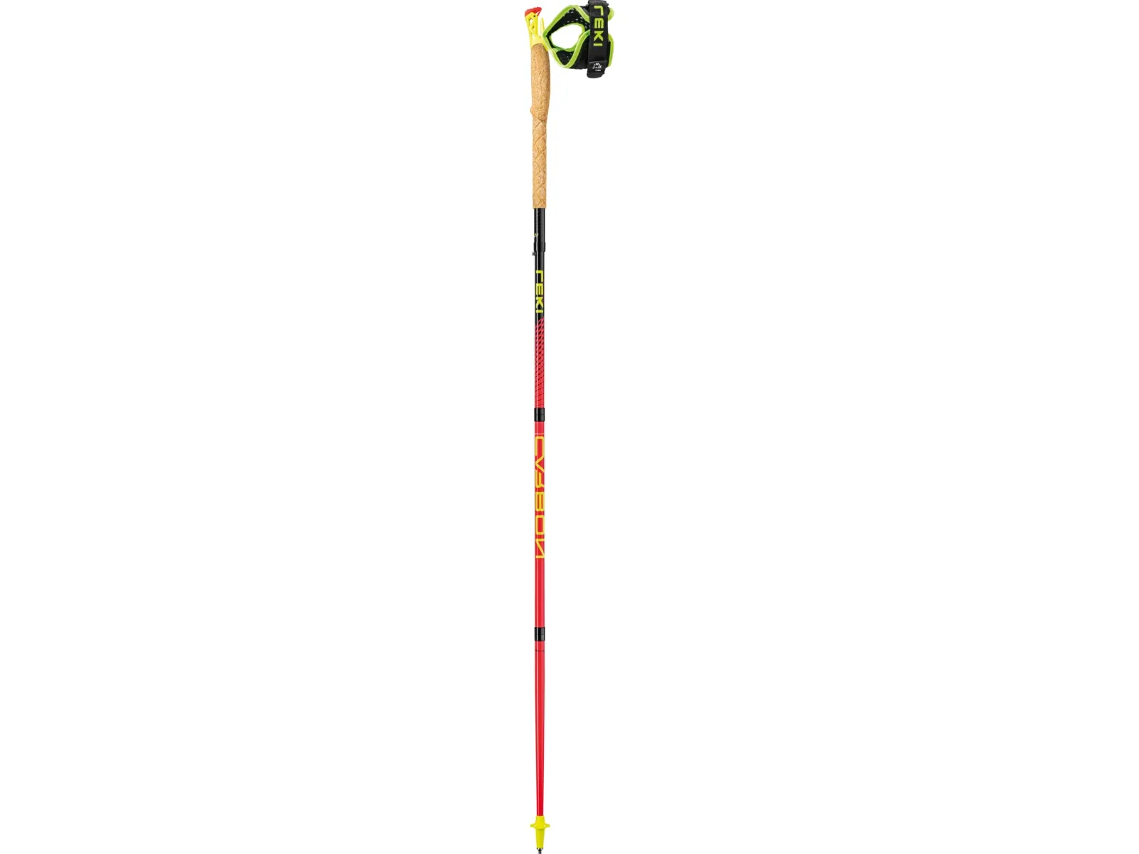 LEKI Ultratrail FX.One, Unisex, Sammenfoldelig, Stiløb, I-type greb, Skum, Carbon (HRC)