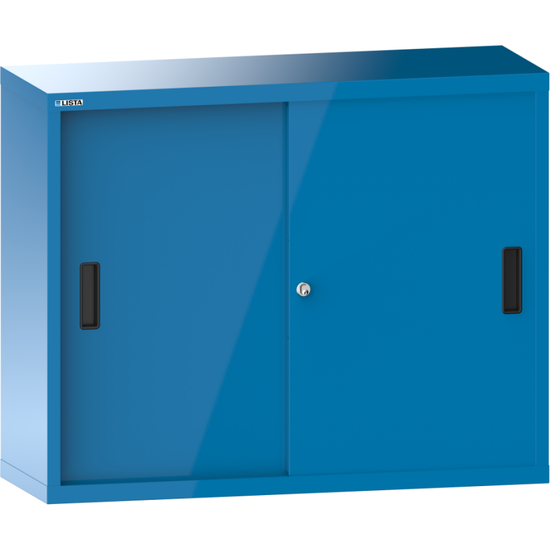 Armoire suspendue à portes pleines Lista - H 80 x L 100 x P 35 cm