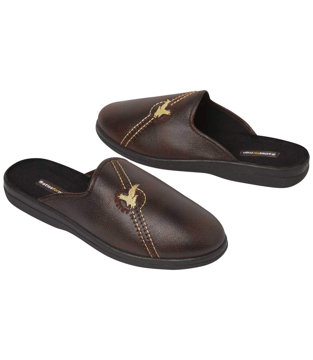 Chaussons Suédine Doublés Polaire