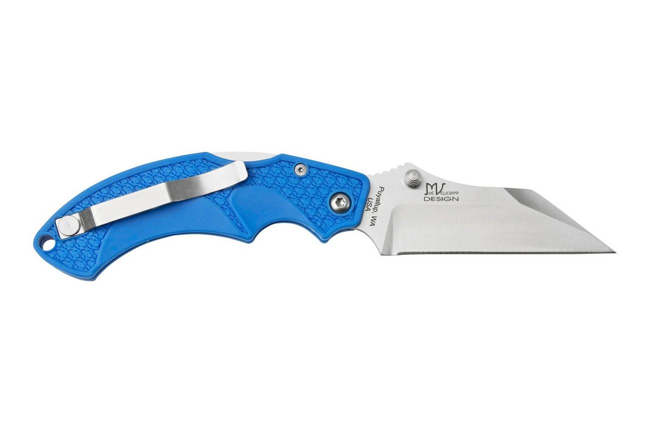 Fox Knives USA Forza Blue Wharncliffe FKU-AMI-WC-BLU zakmes, Mike Vellekamp design