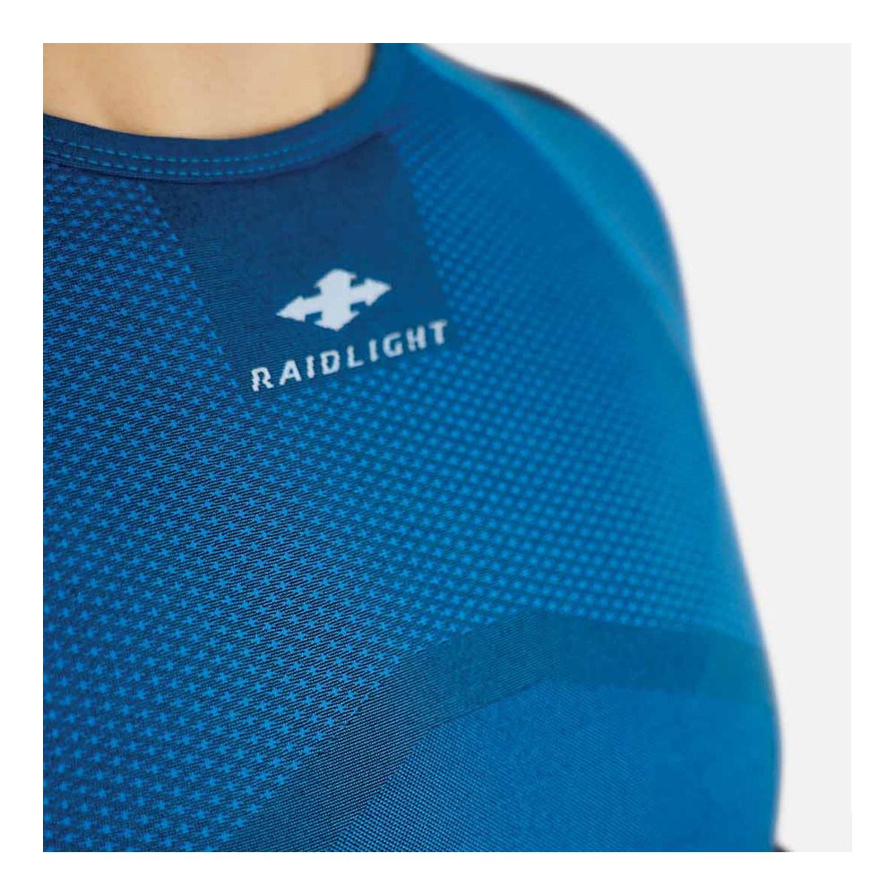 Raidlight SEAMLESS - Maillot blue/black
