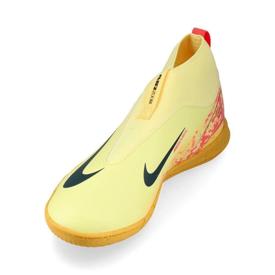 Nike Air Zoom Mercurial Superfly 10 Academy IC Mbappé Personal Edition - Orange/Bleu Enfant