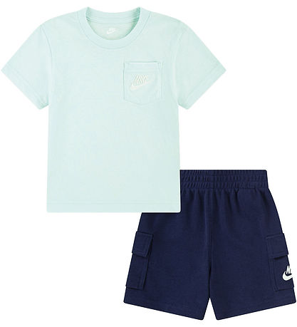 Nike Shorts Set - T-Shirt/Shorts - Midnight Navy