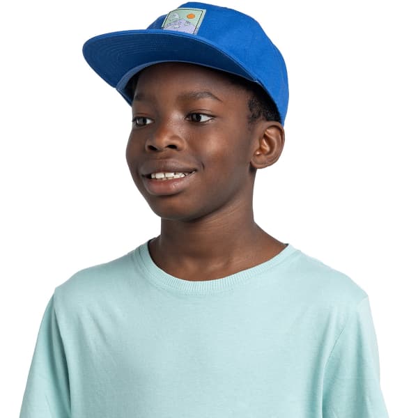 Casquette BUFF SNAPBACK CAP JR SOLID AZURE