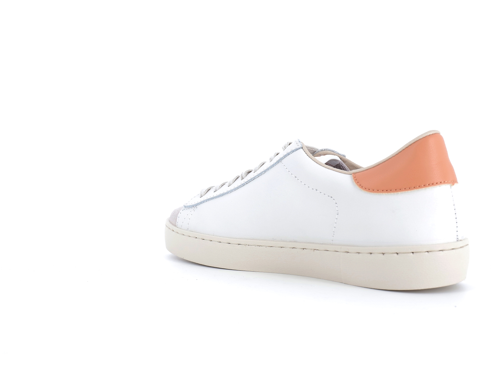 Victoria-1126142 Cuir Blanc Orange