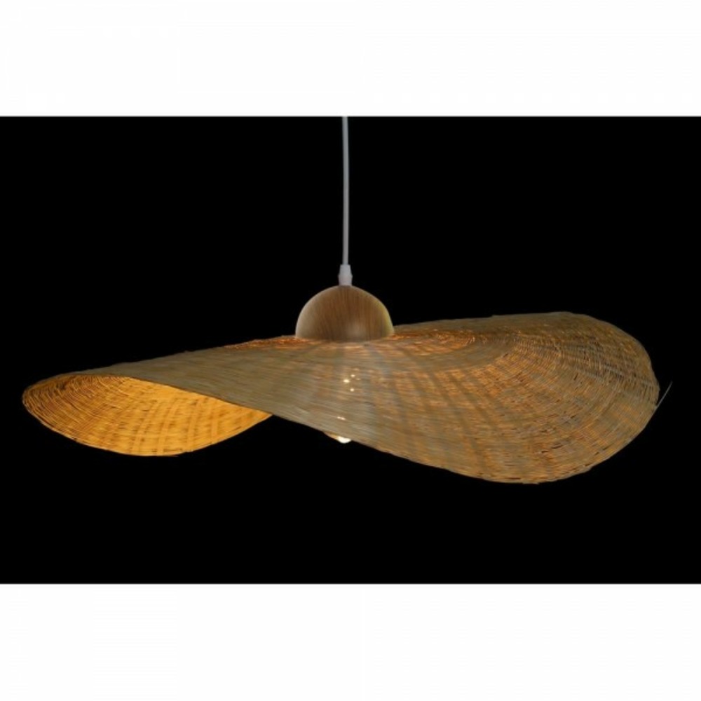 Suspension bambou chapeau (70 x 70 x 10 cm)