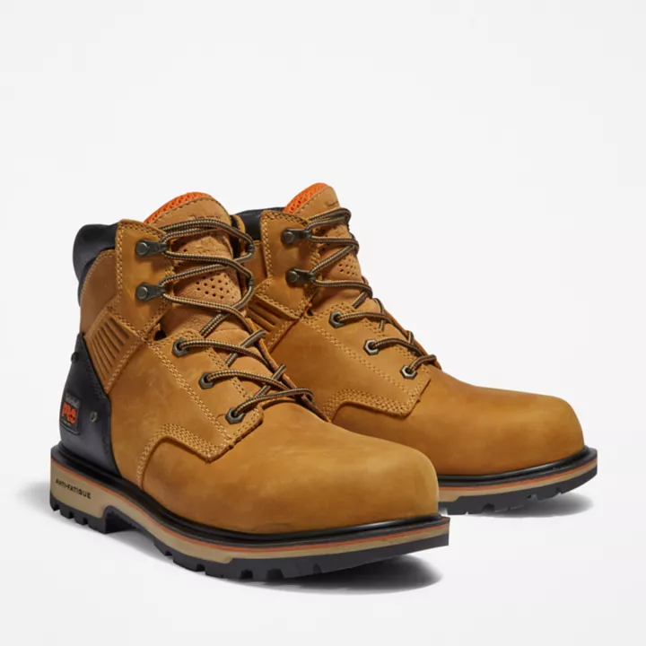 6-inch Boot de travail Ballast à embout composite pour homme en jaune