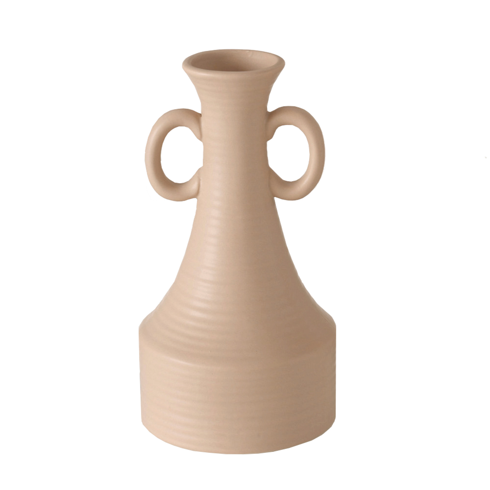 Vase - beige - 22 cm hoch