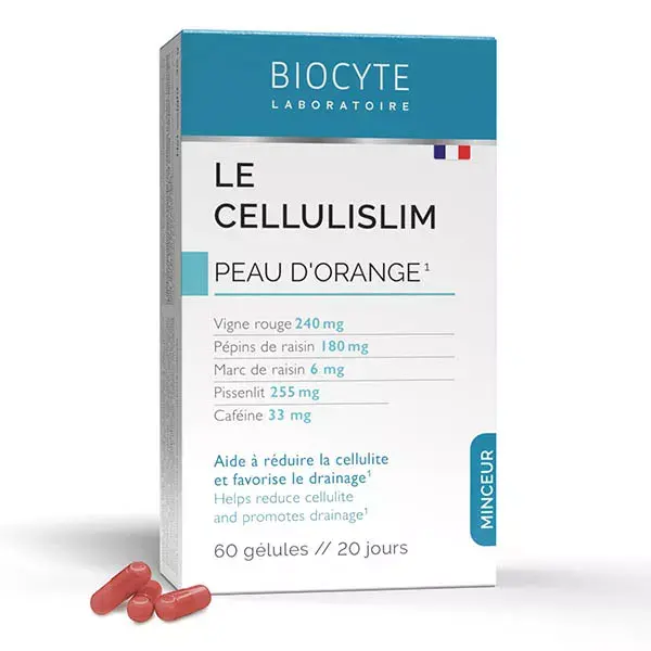 Biocyte Cellulislim Slimming Orange Peel Drenage 60 cápsulas