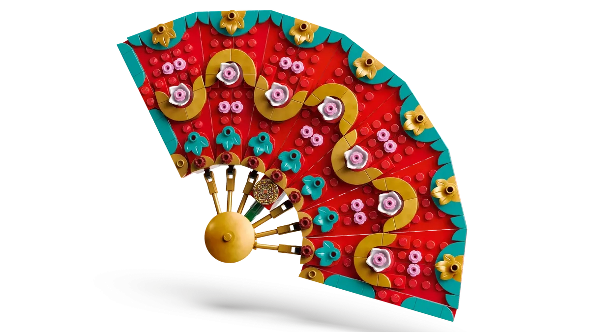 (1021-tlg. Set) Frühlingsfest Klemmbausteine Spielzeug Modell Bausatz (80117) - Mondneujahrsglücksbringer