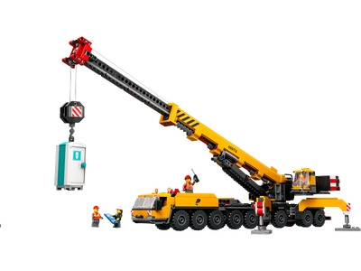LEGO Gele mobiele bouwkraan (60409)