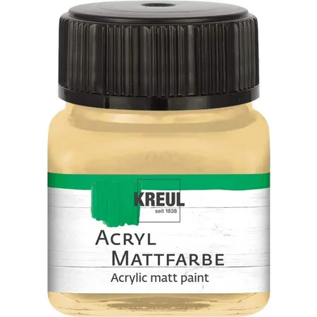 KREUL Acryl Mattfarbe Cappuccino 20 ml