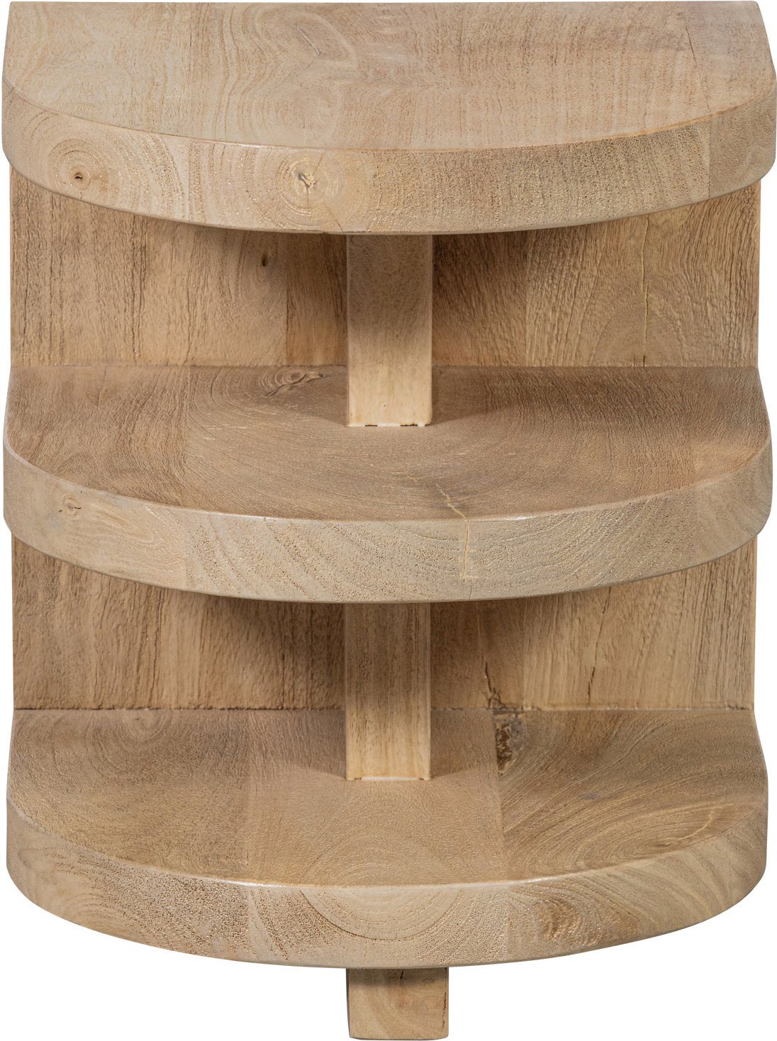 WOOOD bijzettafel Darren naturel 36 x 36 x 42 cm