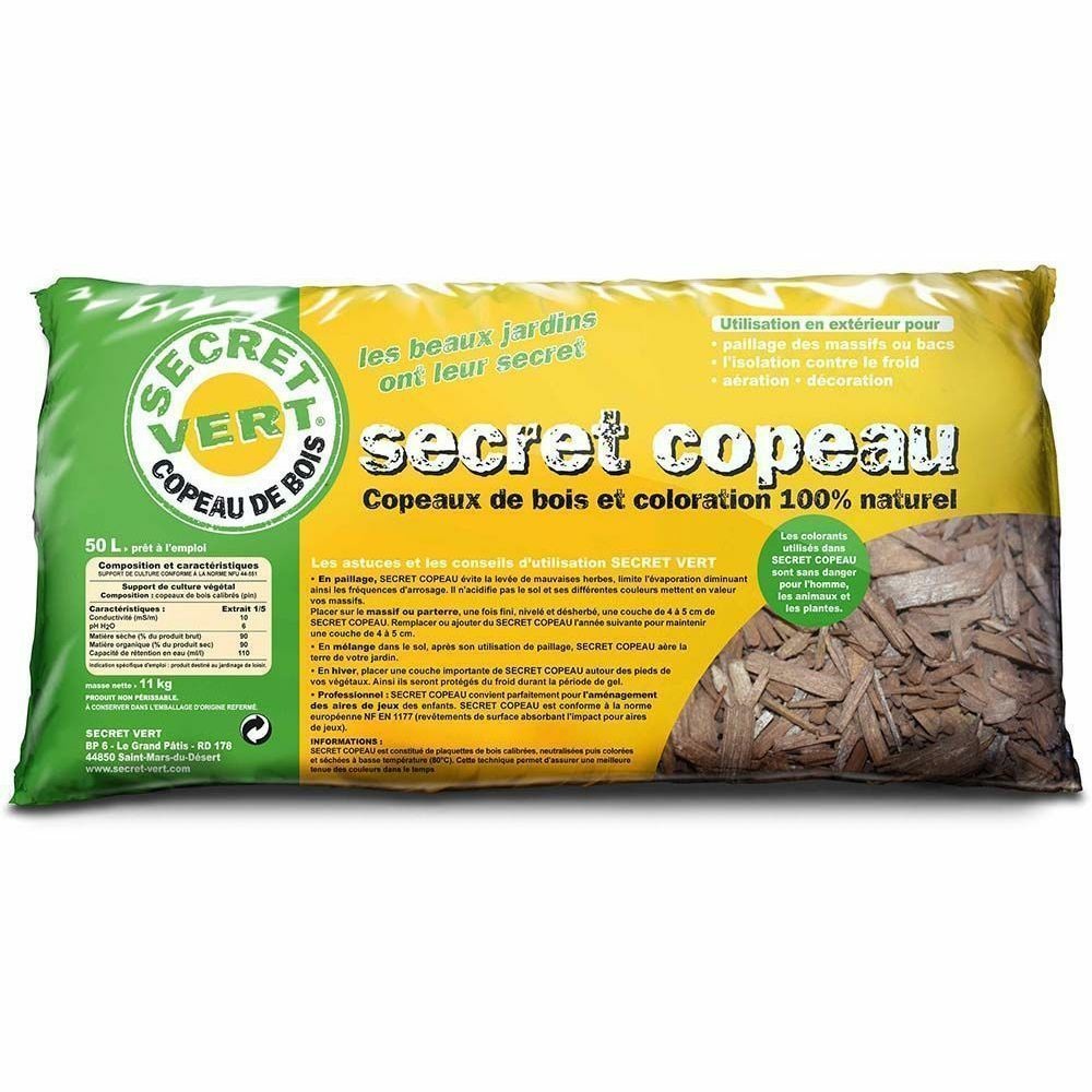 Paillis copeaux marrons 11 kg unitaire