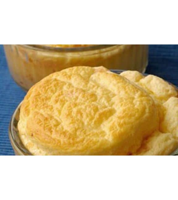 Pyrex Auflaufform Soufflé 2.5 L, 22 x 22 x 10 cm Runde Backform aus Glas