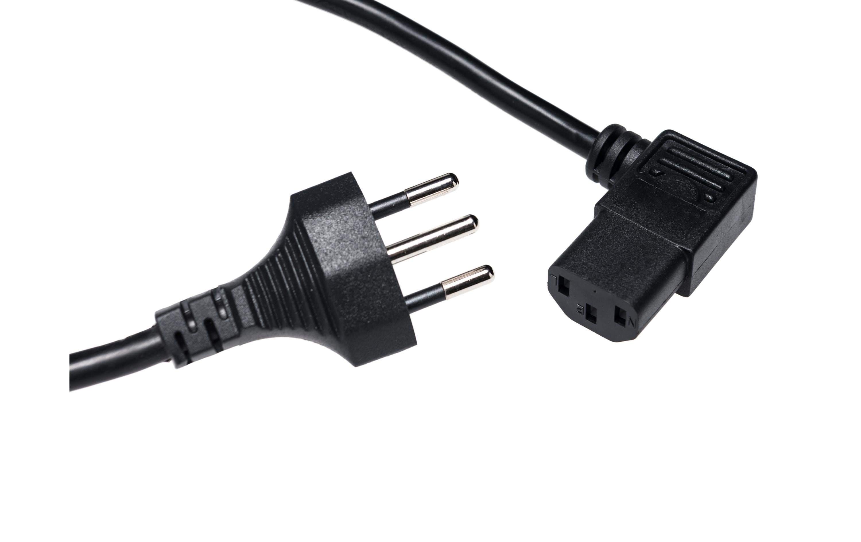 Netzkabel 0.5 m C13-T12Netzkabel 0.5 m C13-T12