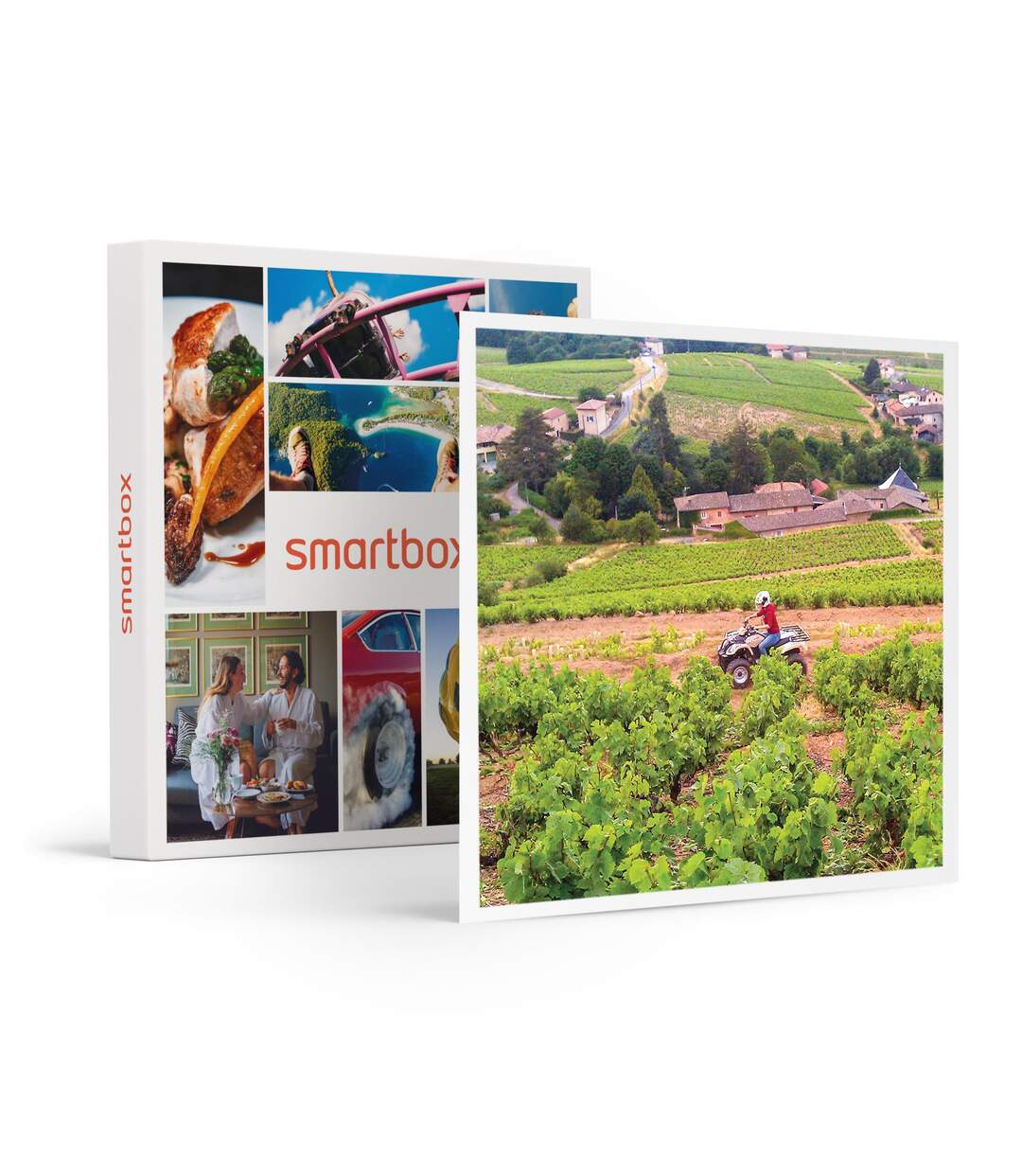 Excursion en quad de 2h près de Limoges pour 2 adultes et 2 enfants. - SMARTBOX - Coffret Cadeau Sport & Aventure