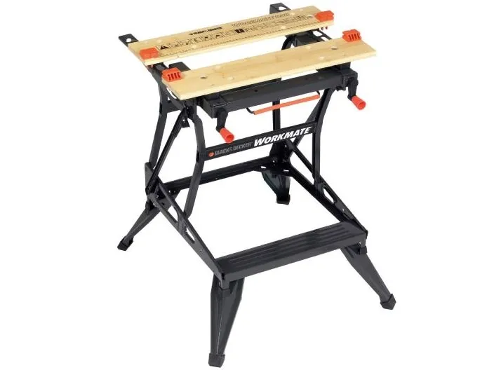 Black & Decker WM550-XJ, Bærbar arbejdsbænk, Stål, Træ, Sort, 472 mm, 1 stk