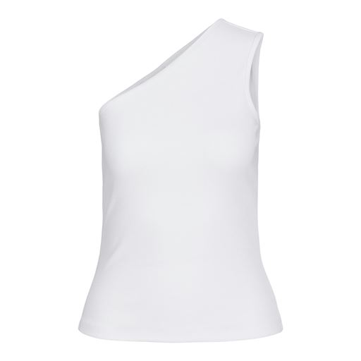 JJXX Funda One Shoulder Top, Hvid, L