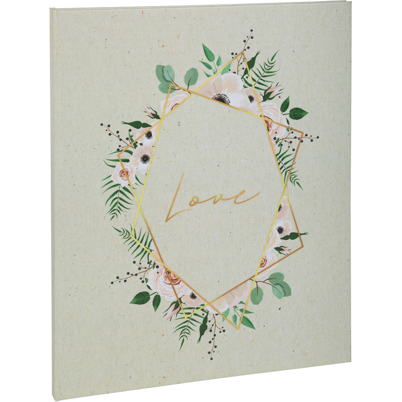 Exacompta Gästebuch Landidylle, 220 x 270 mm, blanco, weiss
