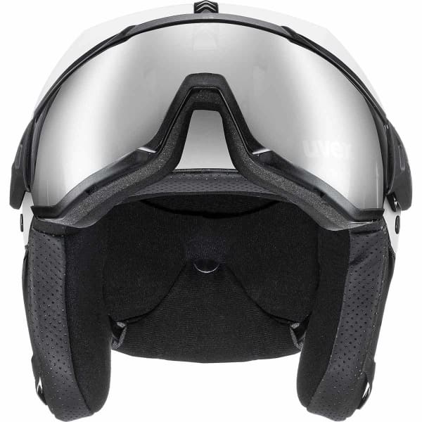 Casque de ski UVEX INSTINCT VISOR WHITE BLACK