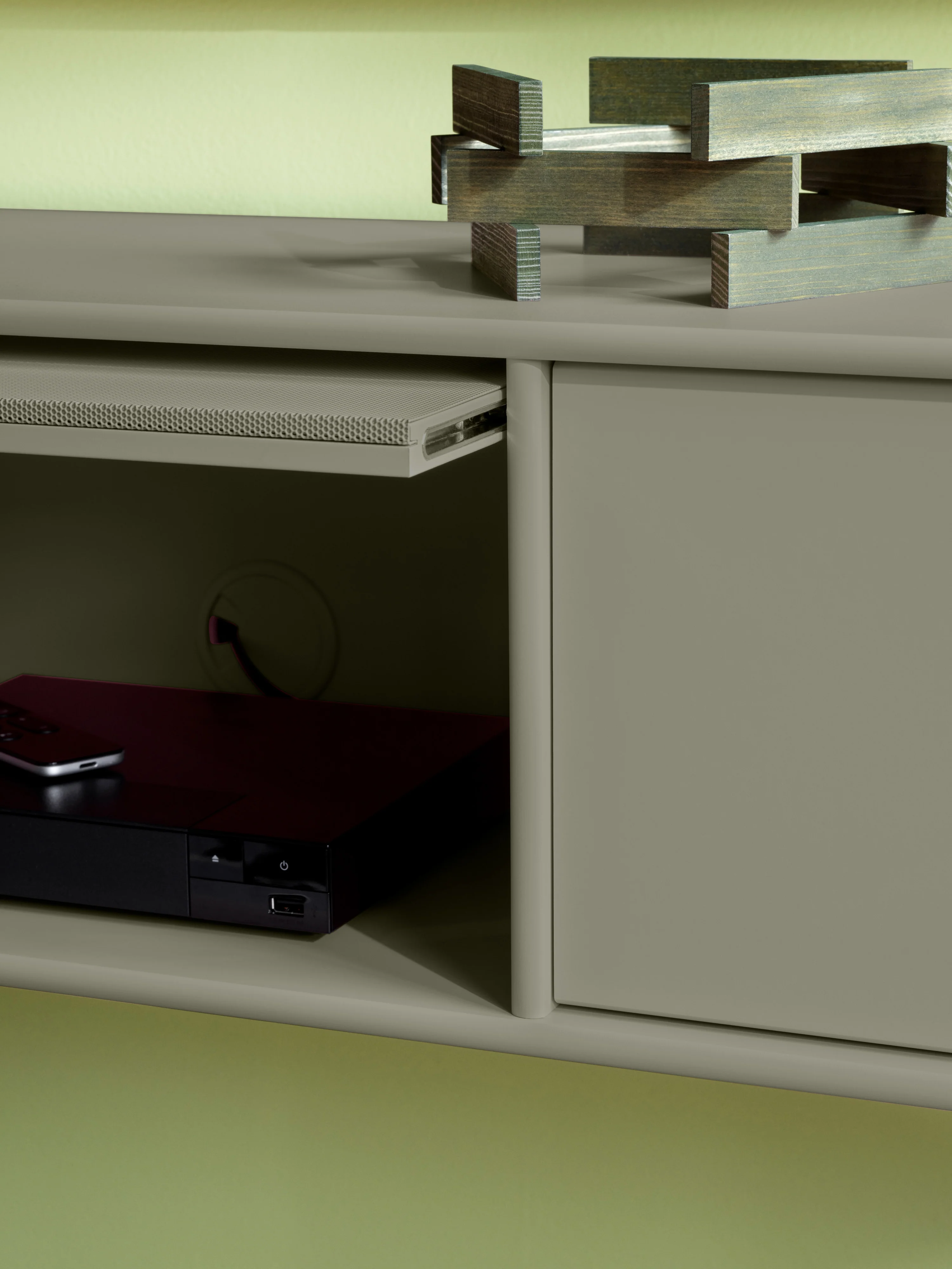 Handgemaakt wand-tv-meubel Octave V