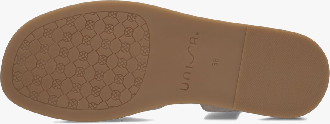 beige unisa platte sandalen cambel