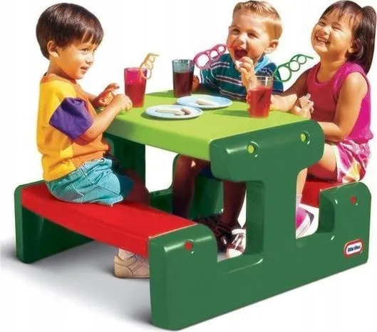 Little Tikes Junior Picnicbord - Stedsegrøn