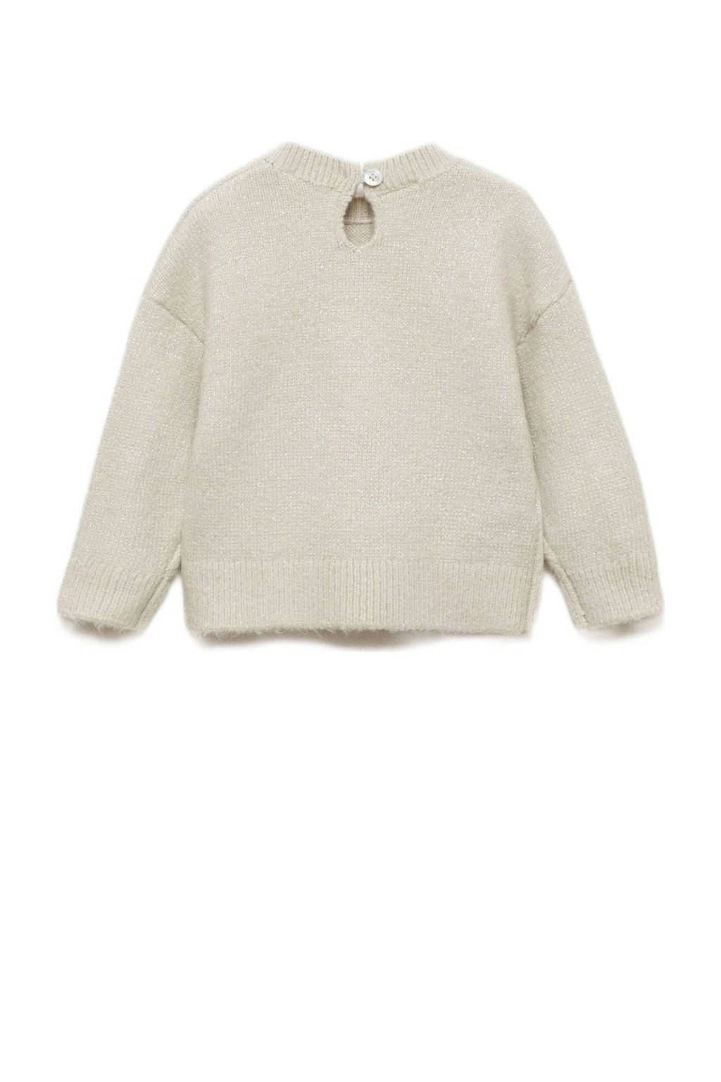 Mango Kids gebreide trui grijs
