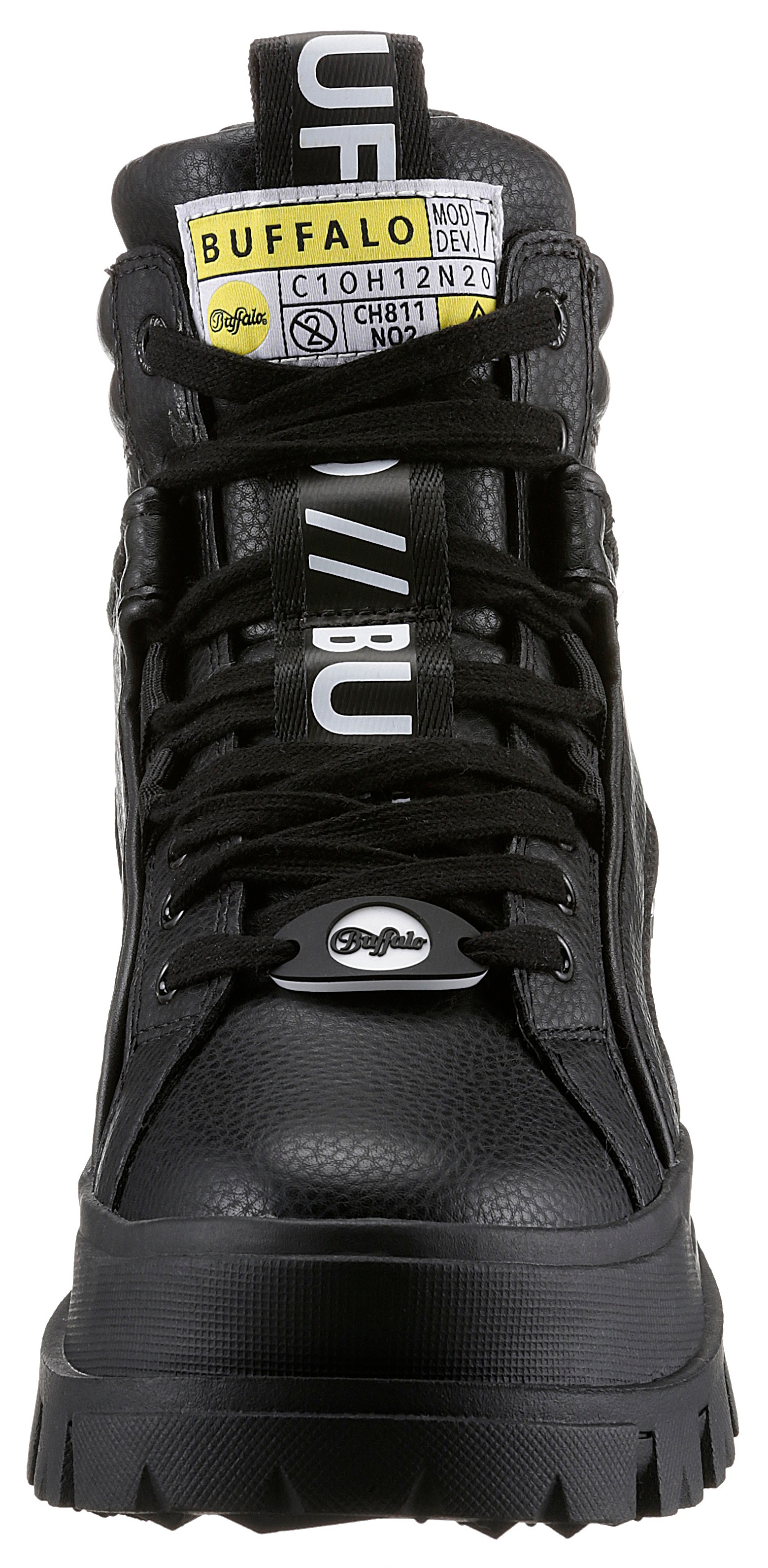 Buffalo Schnürboots »ASPHA NC MID«  Schnürstiefelette, High Top Sneaker mit weicher Schaftrandpolsterung