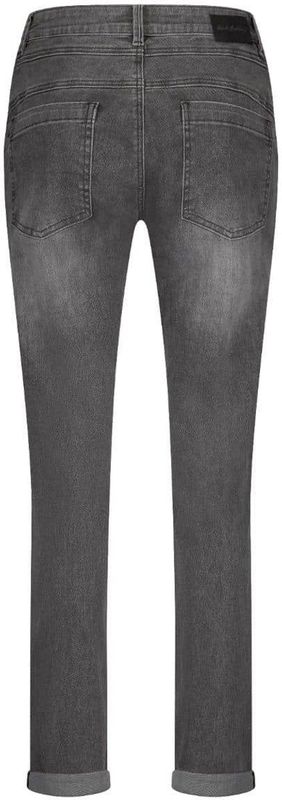 Red Button - High Waist Slim Fit Jeans - Grijs Denim