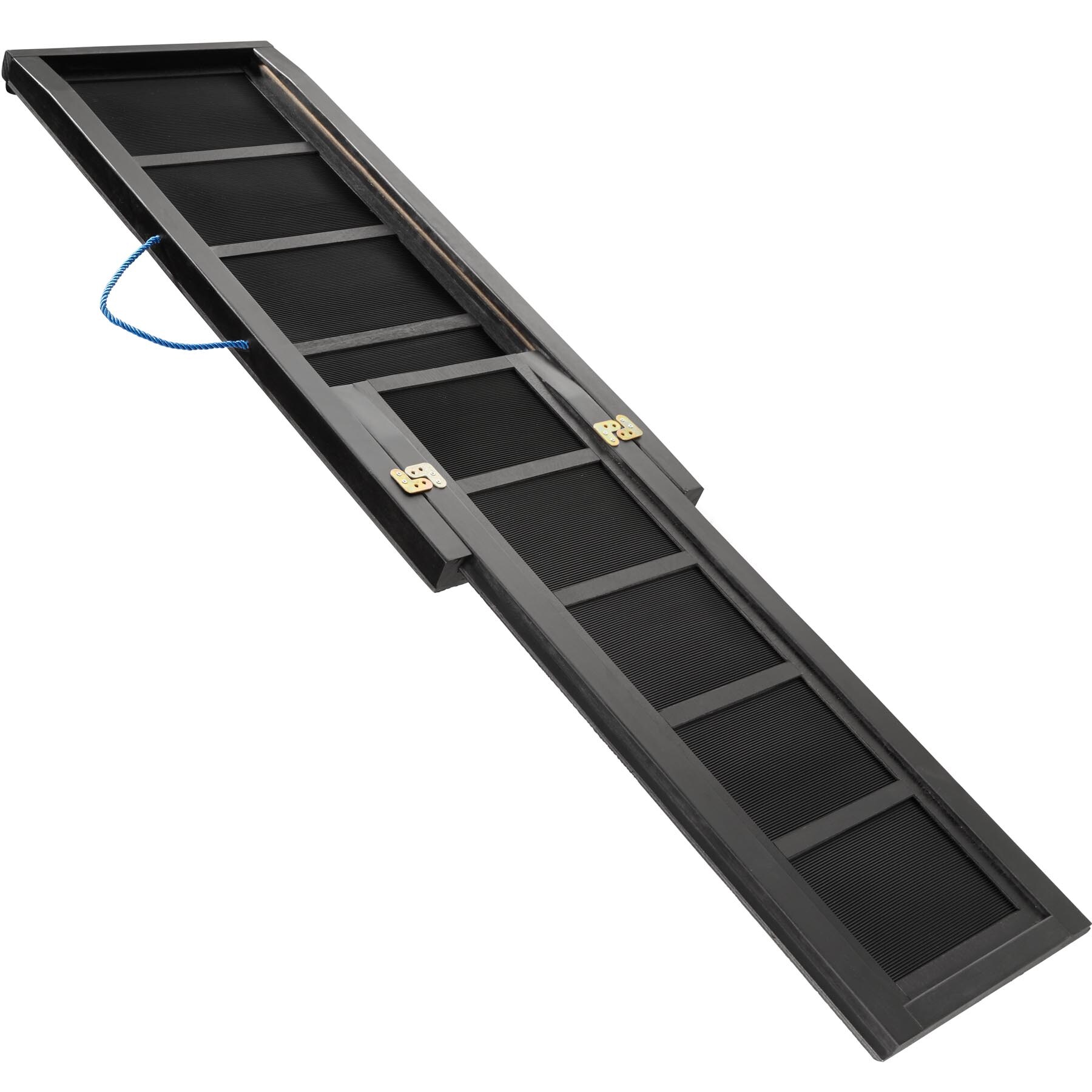 tectake® Hunderampe, aus Holz, Belastbarkeit 50 kg, 165 x 43 x 6,5 cm