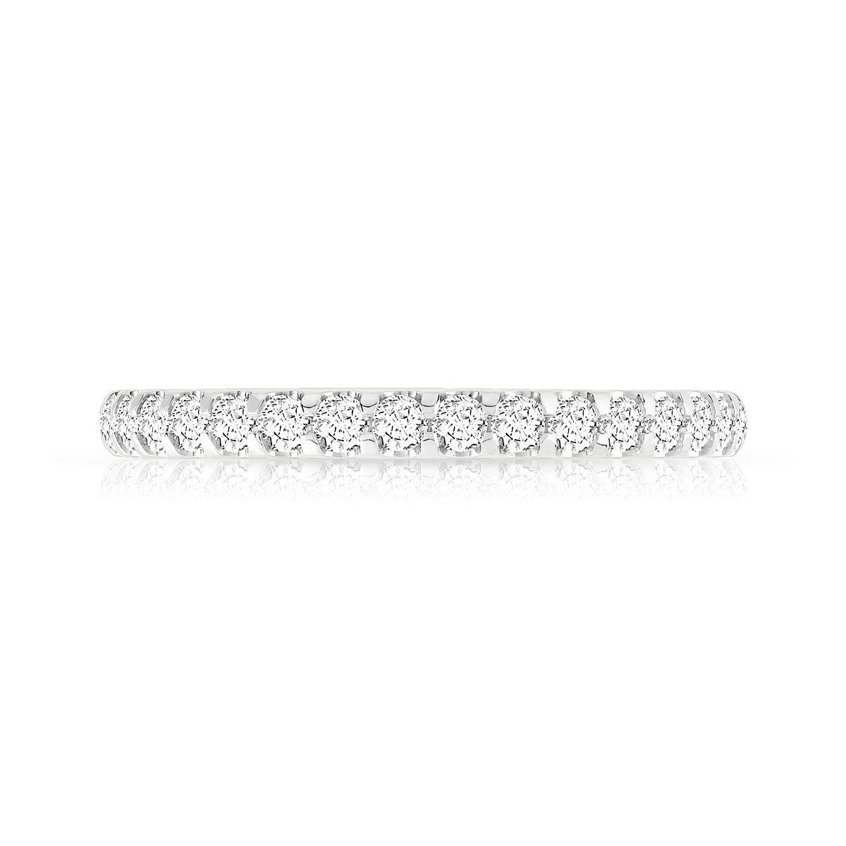 Alliance or 750 blanc diamant