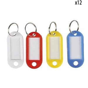 PORTE ETIQUETTE POUR CLE 10 PCS