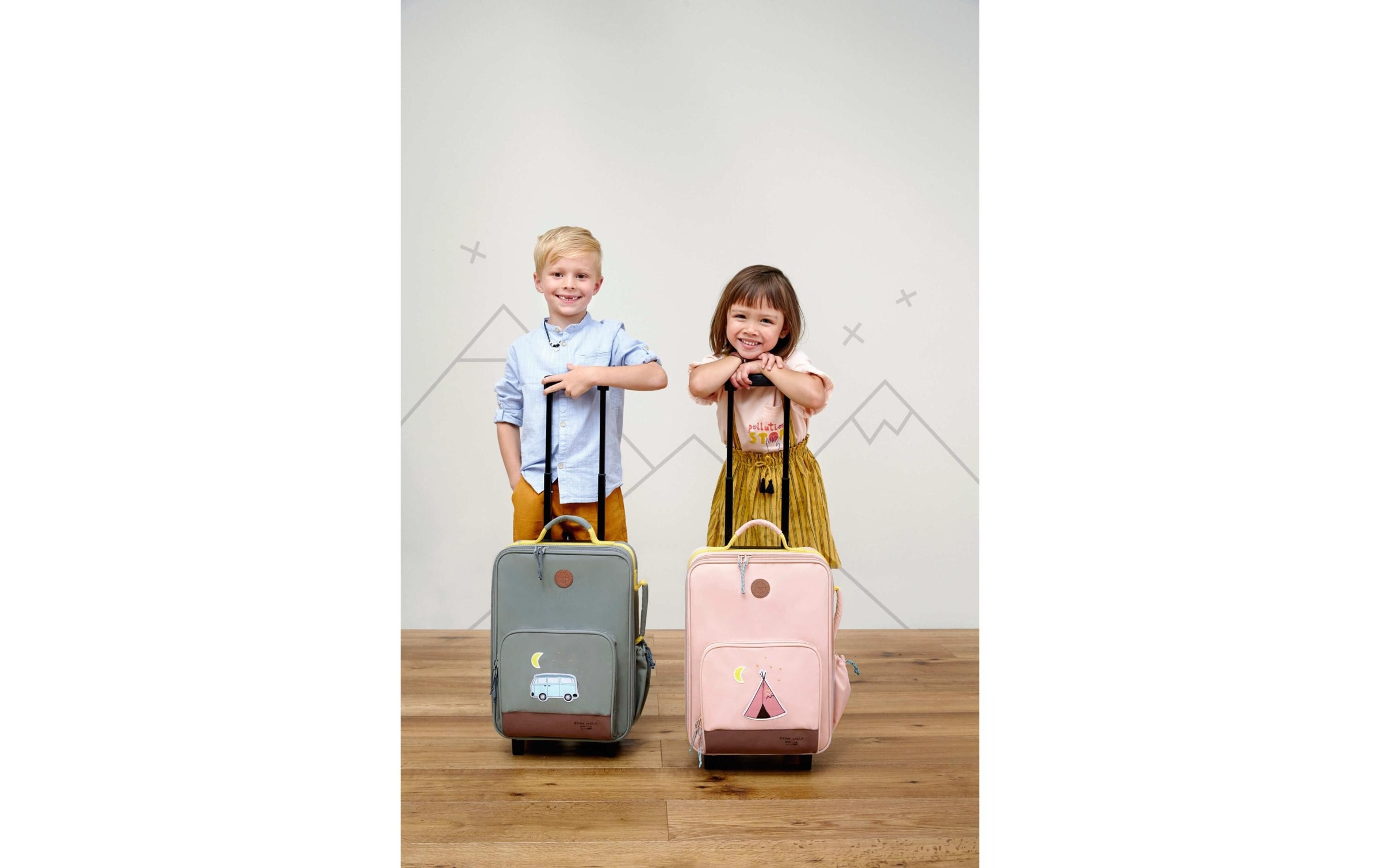 LÄSSIG Kinderkoffer »Adventure Bus« 2 Rollen