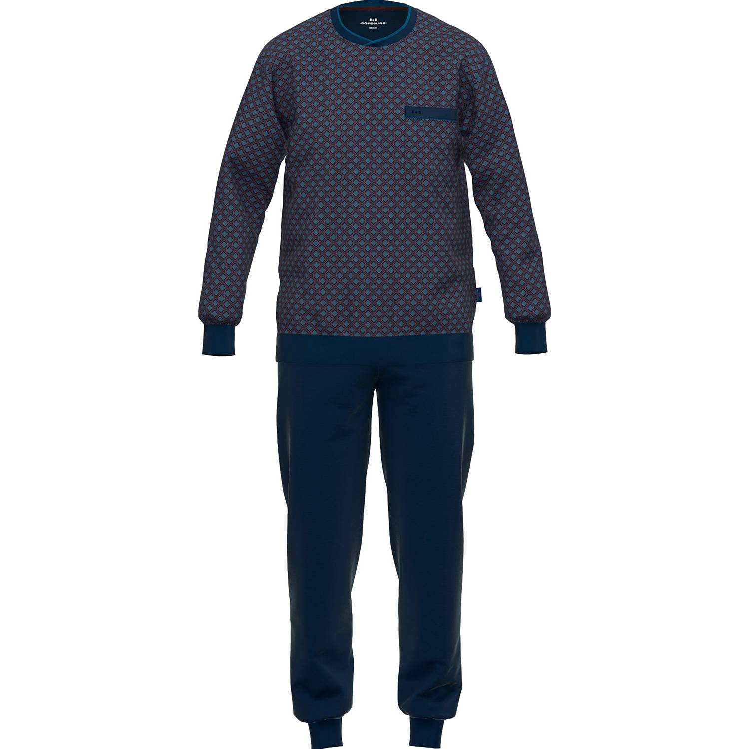 Götzburg Single-Jersey Herren-Schlafanzug