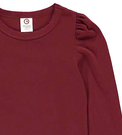 M?Slå Bluse - Cozy Me Puff - Cabernet