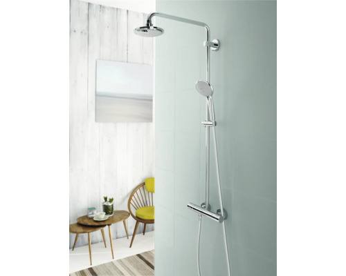 Douchekolom incl. thermostaat GROHE Euphoria System 180 chroom 27296001