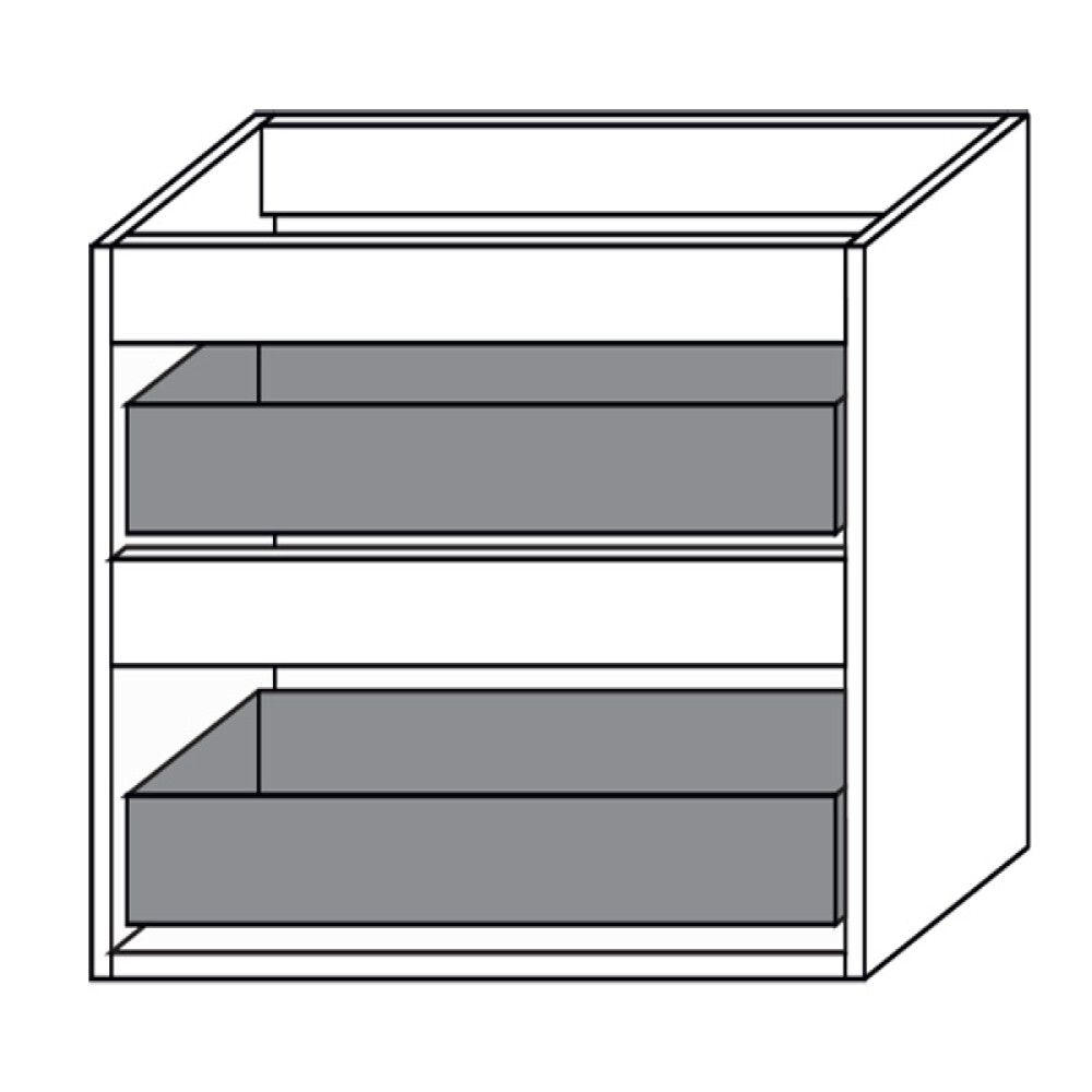 SERVANTSKAP CAMARGUE SKÄRGÅRD SVART 80 CM