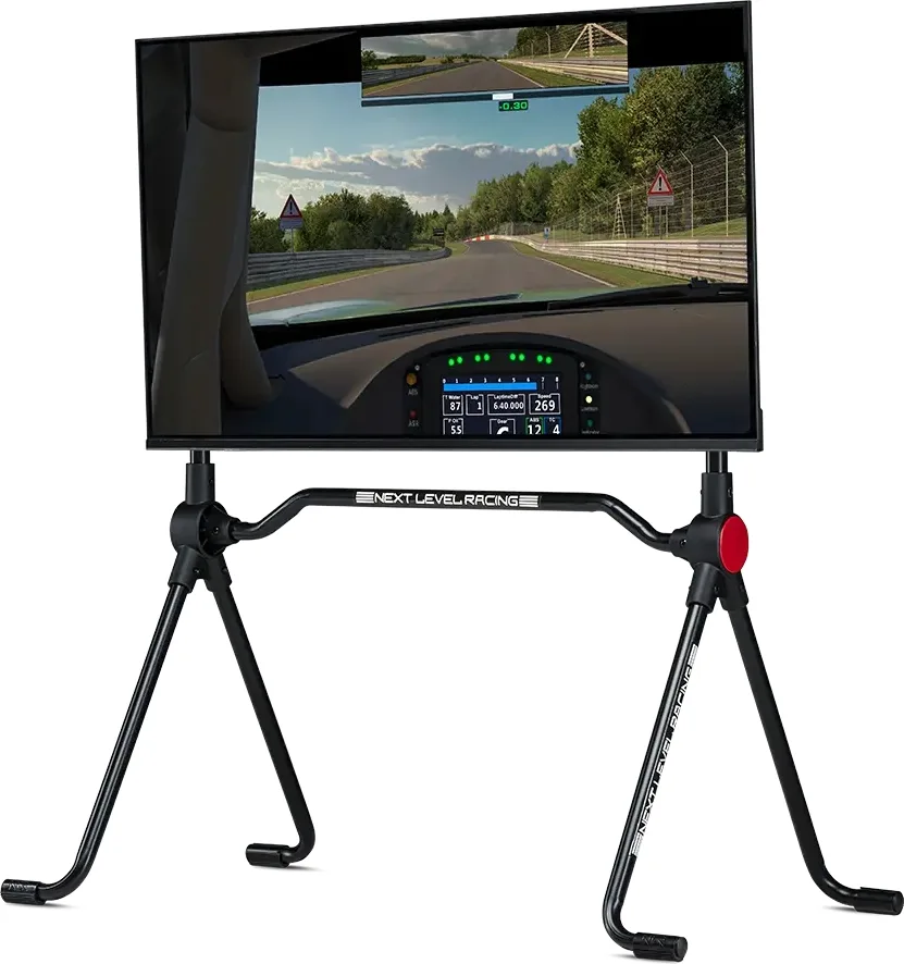 Next Level Racing Lite Free Standing Monitor Stand Supports TV